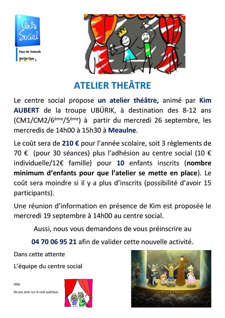 180905 ateliertheatrecentresocial