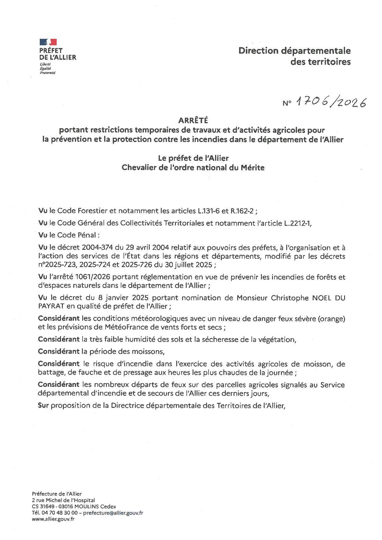 20260709 arrt 1706 arrete agricole page 001