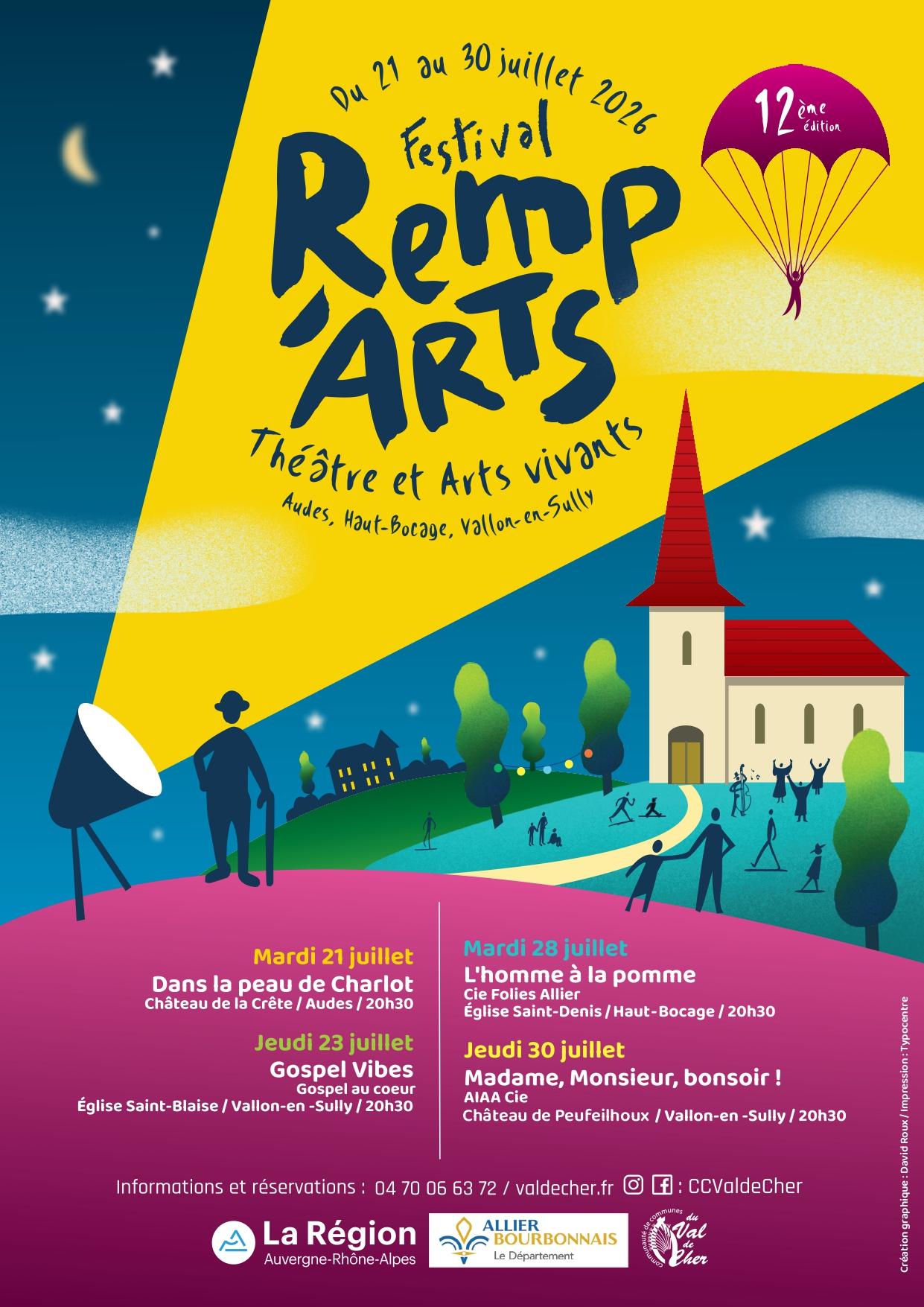 Affiche remp arts 2026