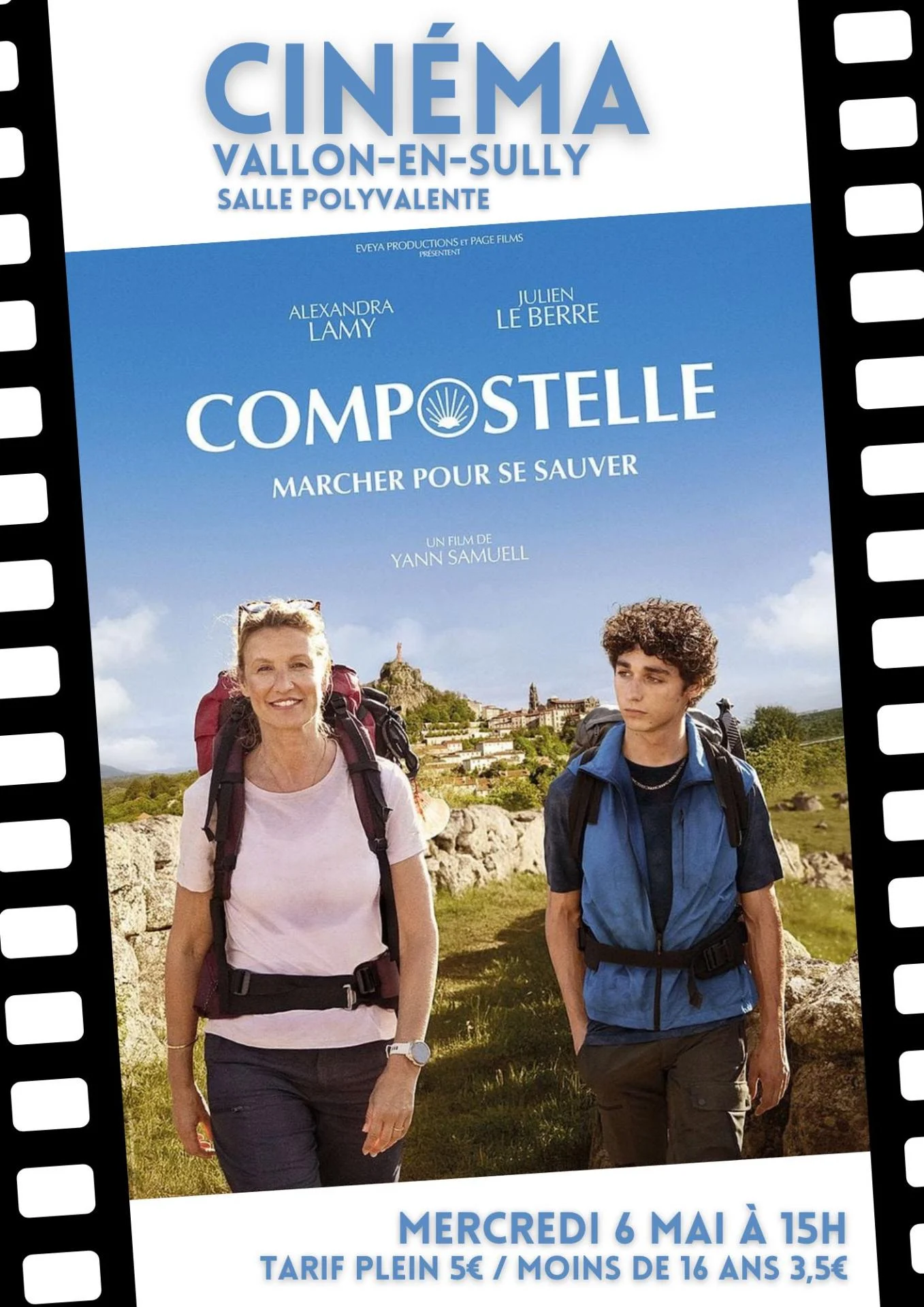 Affiche vcc compostelle